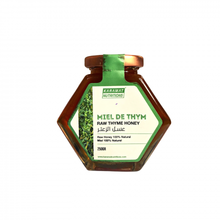 Miel de thym 100% naturel 250g – Karamat Nutritions