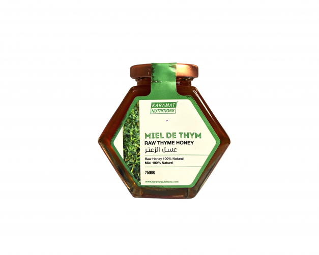 Miel de thym 100% naturel 250g – Karamat Nutritions