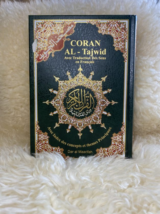 Coran Al - Tadjweed avec traduction des sens en français - Grand format