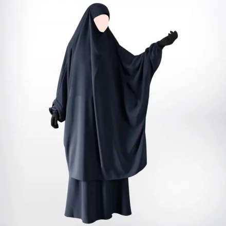 Jilbab 2 pièces Cape + Jupe évasée - Al Haya